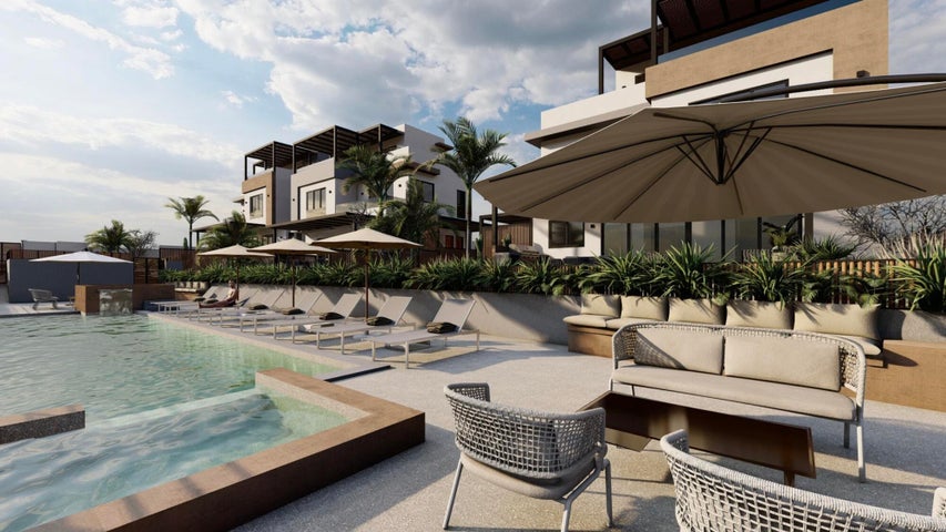 Community amenities and pool