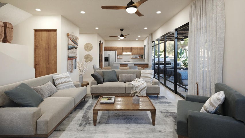 Living area — first level